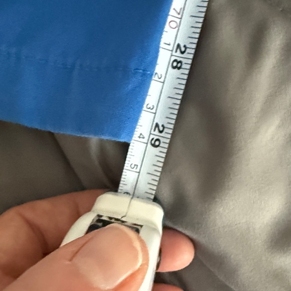 Dickies Women's Bright Blue boot cut scrub pants - Picture 5 of 7